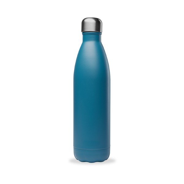 Sticlă albastră de călătorie din oțel inoxidabil 750 ml Matt - Qwetch-image-1