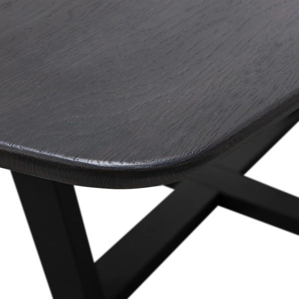 Masă de dining cu blat din lemn de stejar 100x220 cm Tablo – WOOOD-image-4