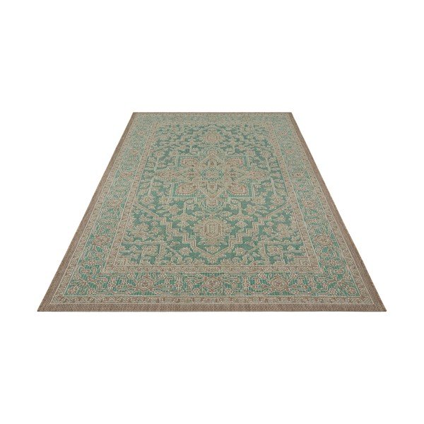 Covor de exterior NORTHRUGS Anjara, 160 x 230 cm, bej - verde-image-2