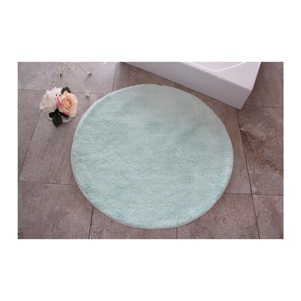 Covoraș baie Confetti Bathmats Colors of Mint, ⌀ 90 cm, verde