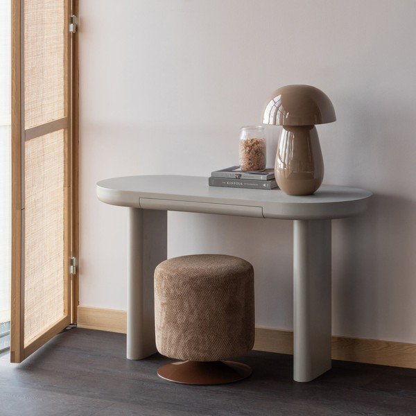 Masă consolă bej 50x120 cm Mael – WOOOD-image-4