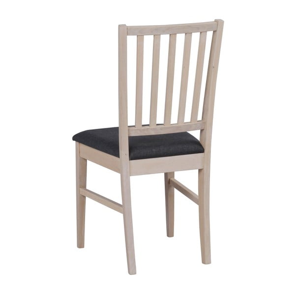 Scaun de dining din lemn de stejar Rowico Filippa, gri-image-4