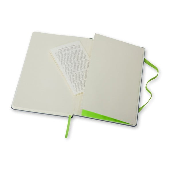 Caiet Moleskine, 240 pag., hârtie dictando, copertă rezistentă, gri-image-4