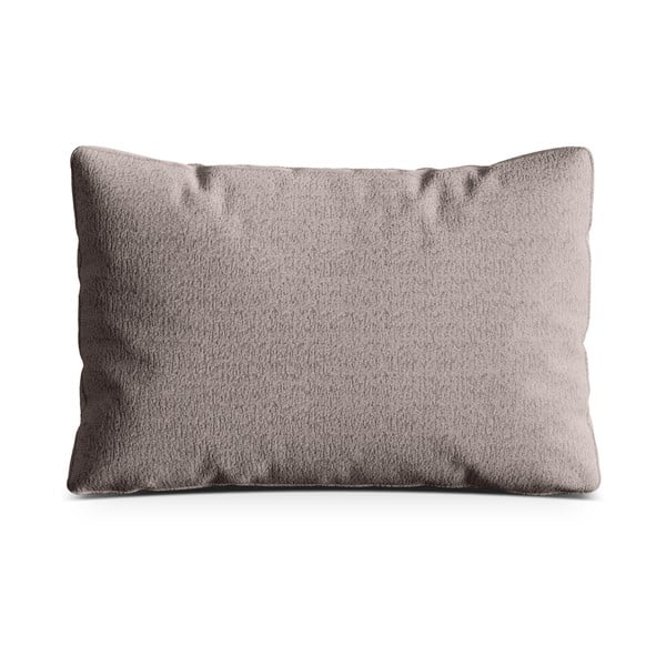 Pernă pentru canapea grej cu tapițerie din țesătură bouclé Kemi – Cosmopolitan Design