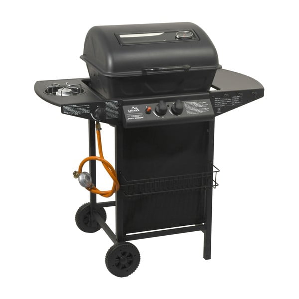 Grătar mobil cu gaz Cattara Party Window 2+1-image-2