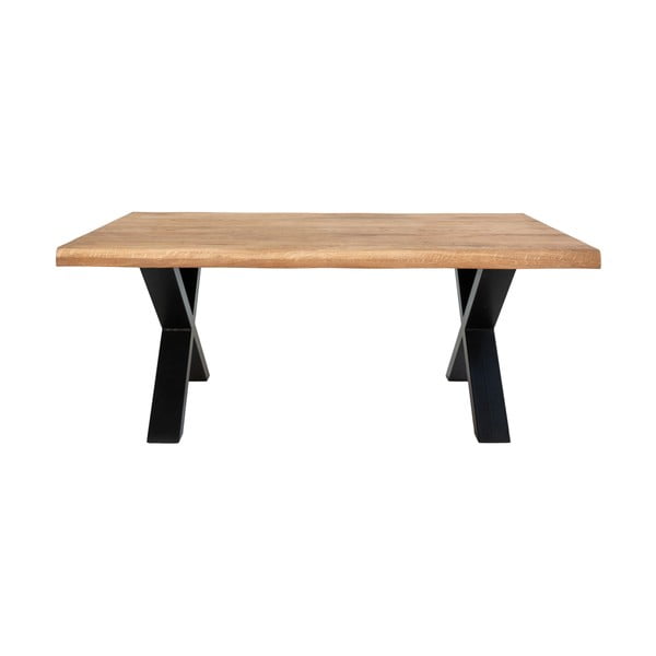 Masă de cafea cu blat din lemn masiv de stejar House Nordic Toulon, 120 x 70 cm-image-2