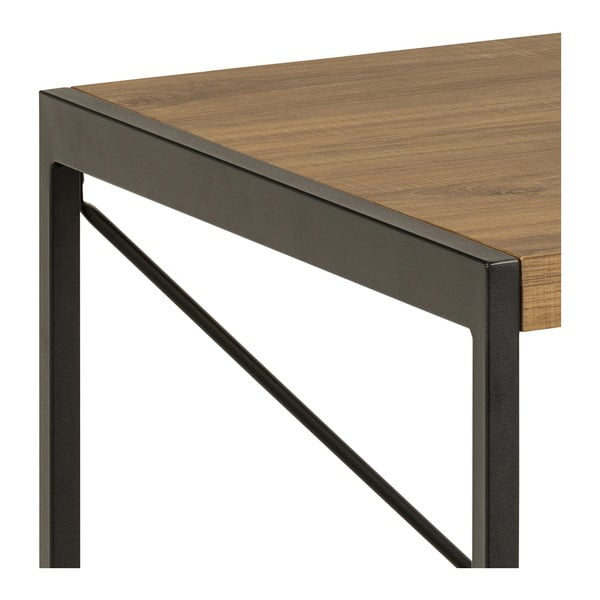 Birou cu aspect de lemn de stejar 60x120 cm Bahamas – Actona-image-4