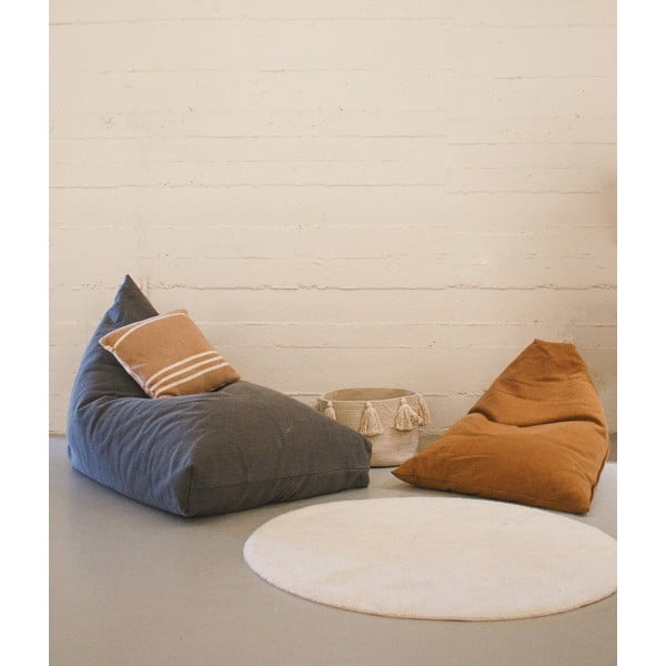 Fotoliu puf pentru copii teracotă Cleo Toffee – Lorena Canals-image-1