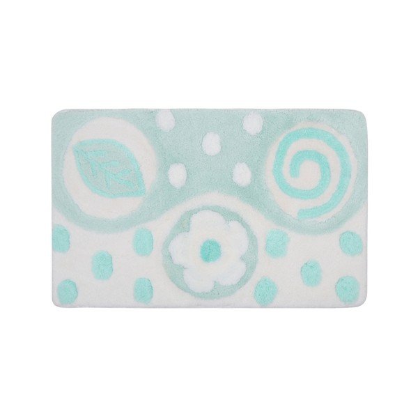 Set 2 covorașe de baie și husă pentru capac WC Confetti Bathmats Mindos-image-1