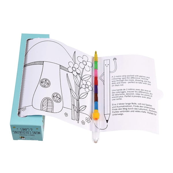 Set de călătorie pentru colorat și făcut puzzle-uri Rex London Forest-image-3