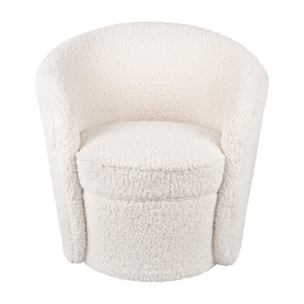 Fotoliu Leitmotiv Cuddly, alb-image-3