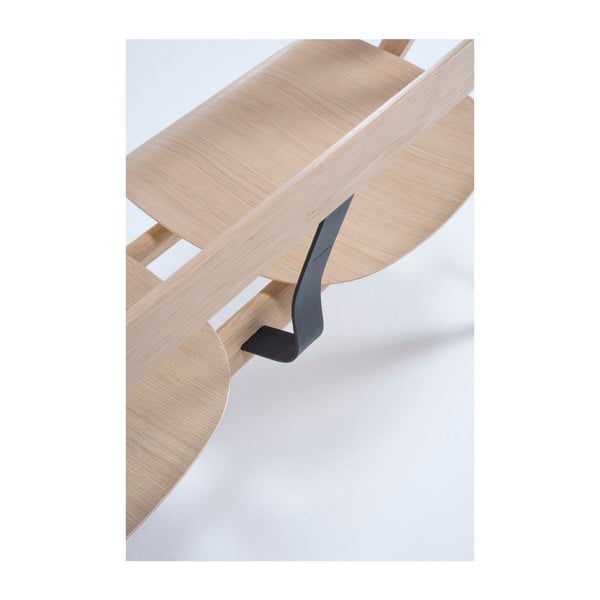 Bancă din lemn de stejar Gazzda Ava, natural-image-3