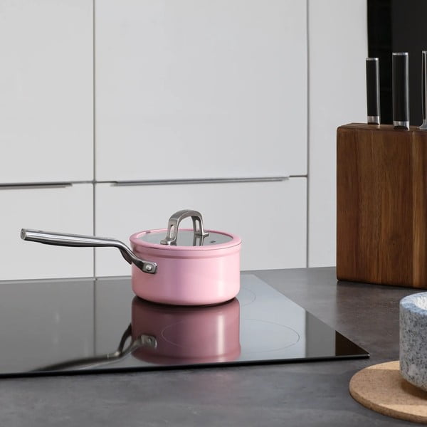 Oală cu capac/cu suprafață ceramică 1,3 l adecvată pentru plita cu inducție Meda 3.0 – FABINI-image-1