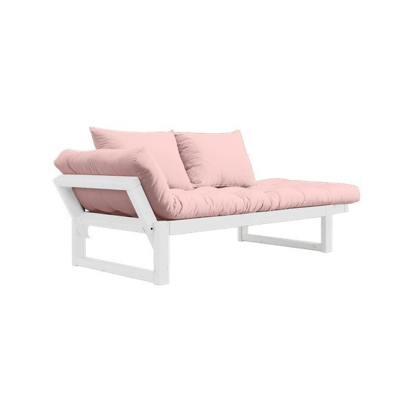 Canapea extensibilă Karup Edge White/Pink Peonie-image-4