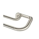 Galerie de perdea 76 - 213 cm extensibilă/dublă din oțel Twilight – Umbra