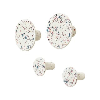 Set 4 agățători de perete Blomus Terrazzo