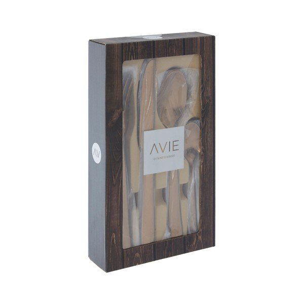 Set 16 tacâmuri din inox Premier Housewares Lustra-image-1