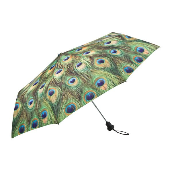 Umbrelă pliabilă Von Lilienfeld Peacock, verde