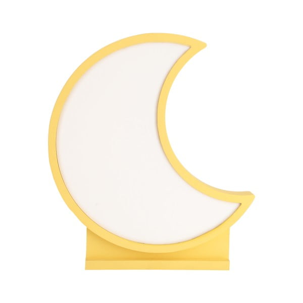 Veioză pentru copii galbenă Moon – Candellux Lighting