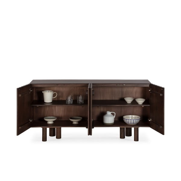 Comodă maro din lemn de mango 160x80x40 cm Tamira – MOME-image-2