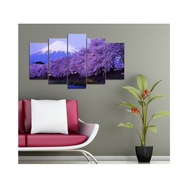 Tablou din mai multe piese 3D Art Palissa, 102 x 60 cm