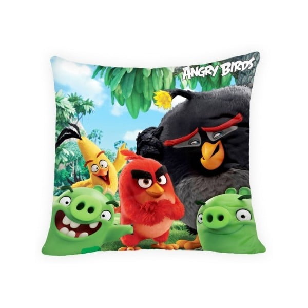 Pernă Angry Birds Movie, 40 x 40 cm