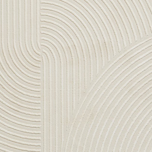 Covor crem lavabil din fibre reciclate 160x230 cm Flores – Think Rugs-image-3
