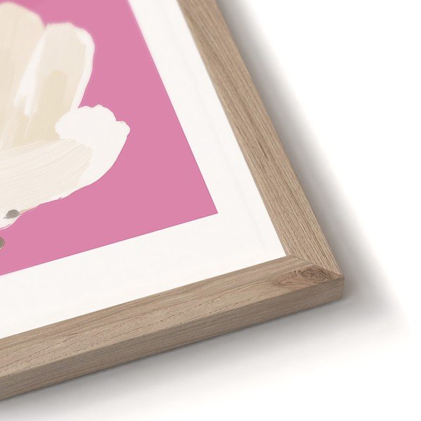 Tablou cu ramă imprimat 30x40 cm Peony Bloom – Styler-image-3