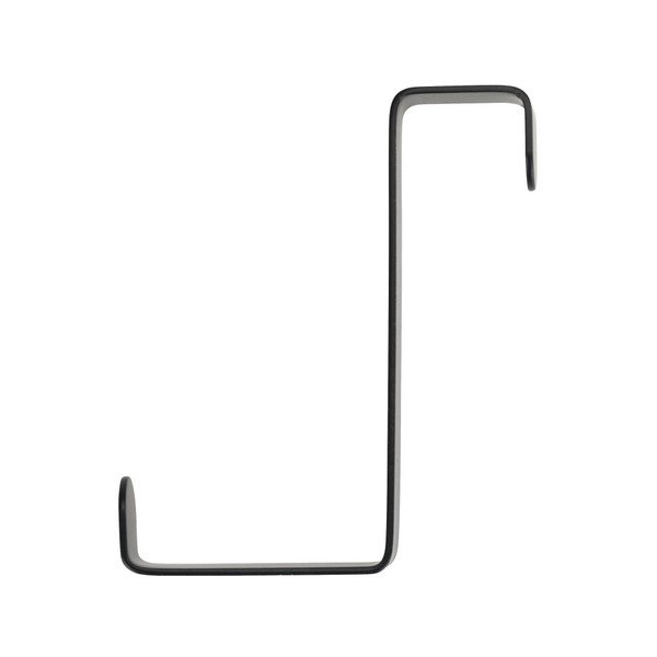 Set 4 cârlige pentru uşă Wenko, negru mat-image-4