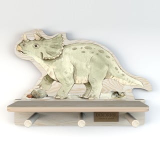 Raft de perete motiv dinozaur Dekornik