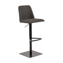 Scaun de bar gri antracit cu înălțime ajustabilă (înălțime șezut 78,5 cm) Avanja – Actona
