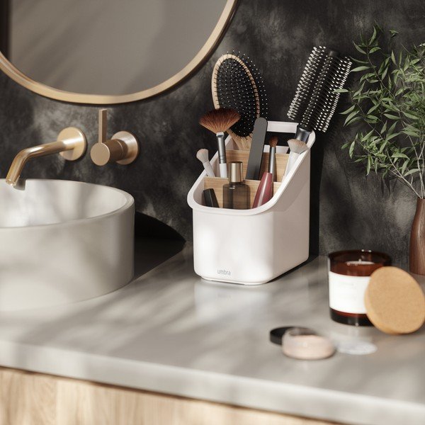 Suport pentru ustensile de bucătărie  din plastic reciclat Bellwood – Umbra-image-1