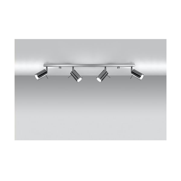 Plafonieră Sollux Etna 4L, argintiu-image-2