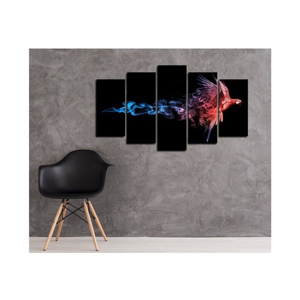 Tablou din mai multe piese Insigne Gwenny, 102 x 60 cm-image-1