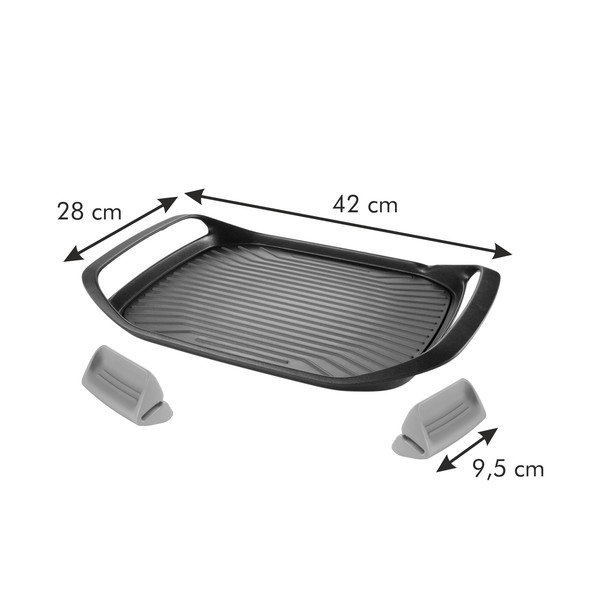 Tigaie de tip grill 28x42 cm SmartClick – Tescoma-image-4