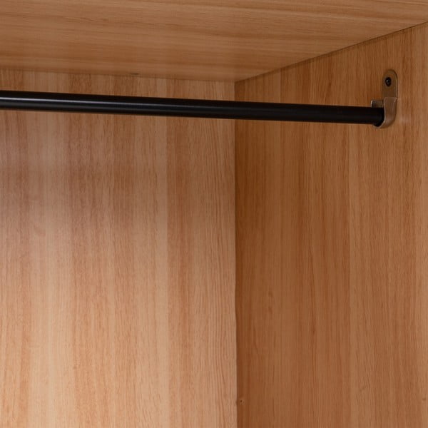 Șifonier în culoare naturală deschis 60x190x48 cm Armarios – Casa Selección-image-3