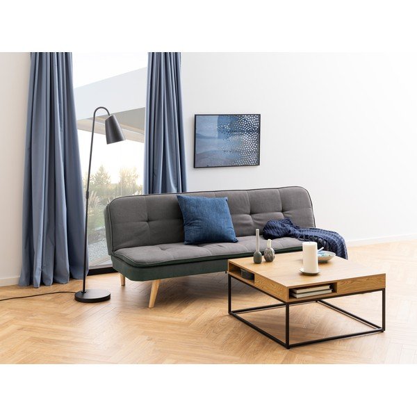 Măsuță de cafea în culoare naturală închisă cu blat cu aspect de lemn de stejar 80x80 cm Willford – Actona-image-2