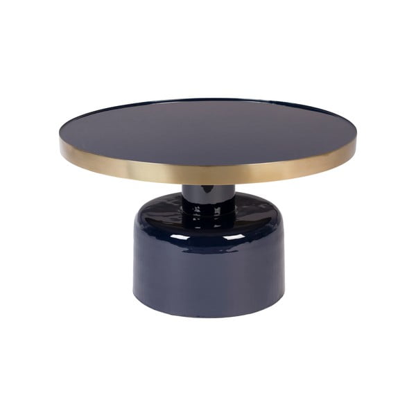 Măsuță auxiliară rotundă din metal ø 60 cm Glam – Zuiver