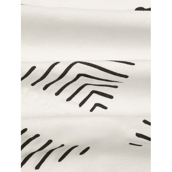 Lenjerie de pat din bumbac percale Westwing Collection, 200 x 200 cm, bej-image-1