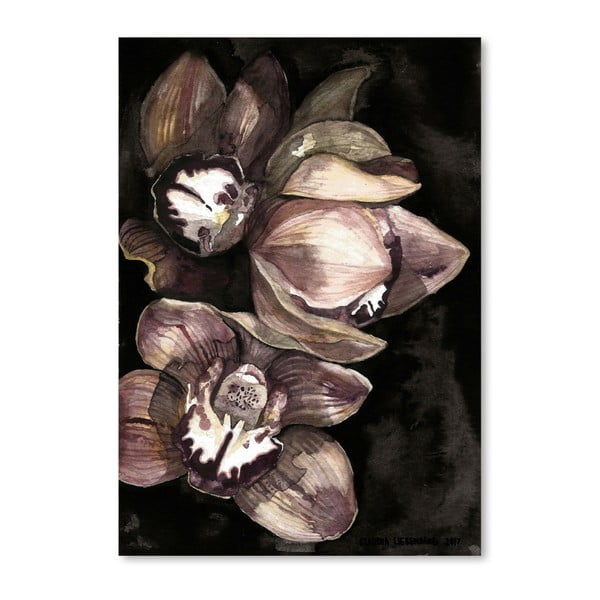 Poster Americanflat Rusted Orchid by Claudia Libenberg, 30 x 42 cm