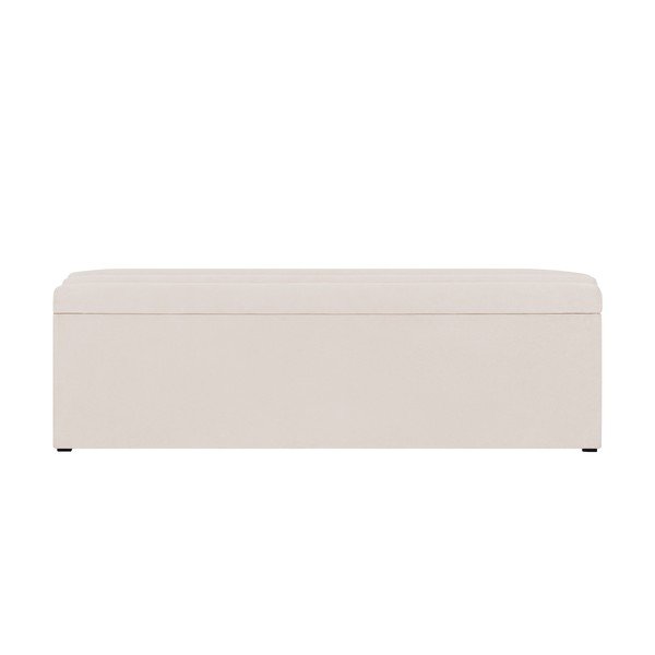 Divan cu spațiu pentru depozitare Cosmopolitan Design LA, 180 x 47 cm, crem-image-1