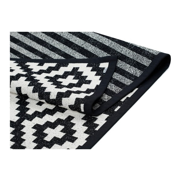 Covor reversibil Narma Viki, 160 x 230 cm, alb-negru-image-2