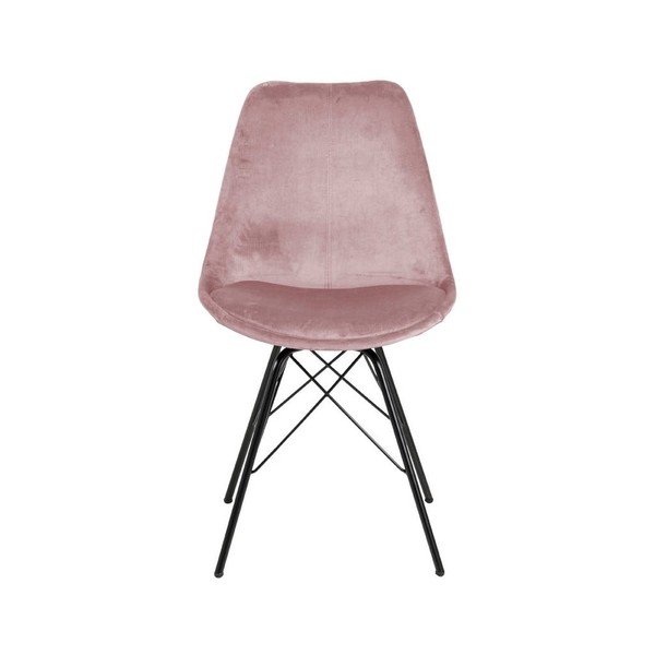 Scaun de dining negru/roz Eris – Actona-image-2