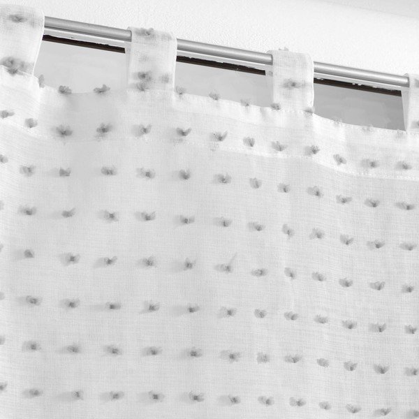 Perdele albe 2 buc. 60x90 cm Pomponella – douceur d'intérieur-image-1