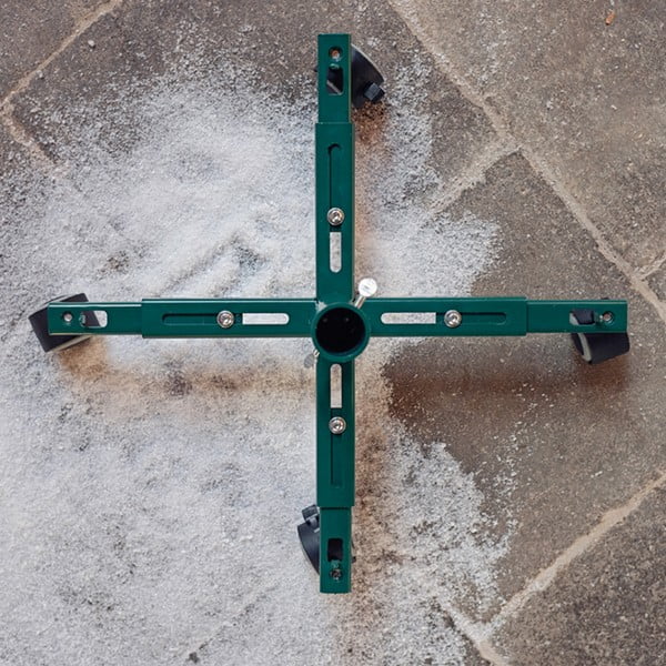 Suport brad de Crăciun pe roți Tree Nest Movable, verde-image-2