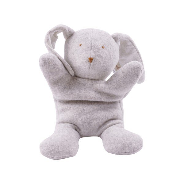 Jucărie de confort gri deschis Rabbit – Malomi Kids-image-1