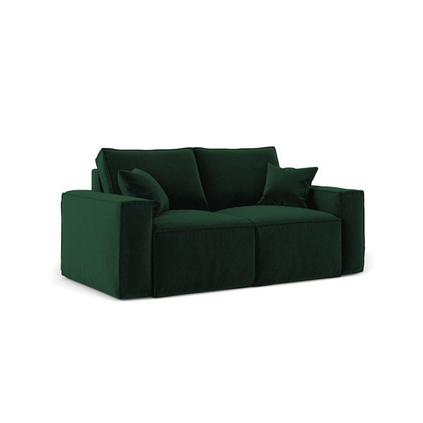 Canapea Cosmopolitan Design Florida,180 cm, verde închis-image-2
