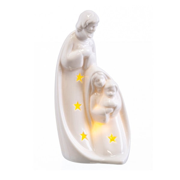 Decorațiune luminoasă albă  cu model de Crăciun Birth – Casa Selección