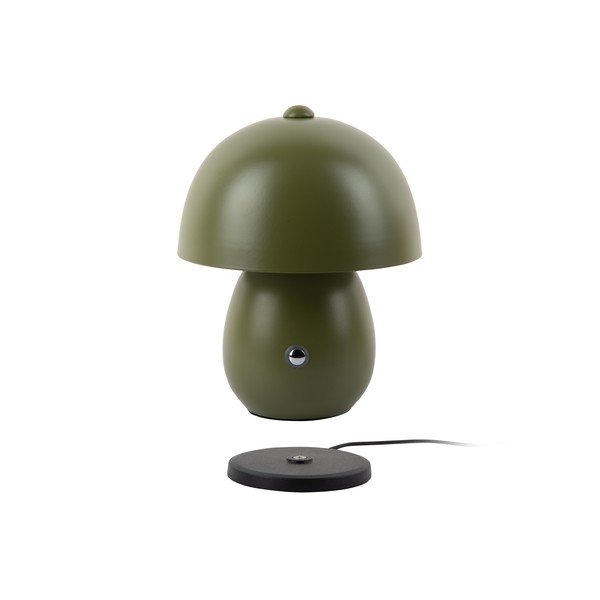 Veioză verde-închis LED cu abajur din metal (înălțime 18 cm) Mono LED – Leitmotiv-image-1