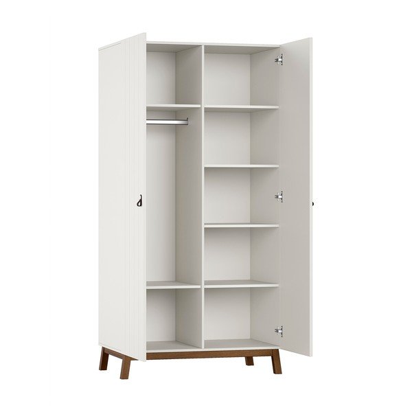 Șifonier de copii bej 99x196x58 cm Sezane – Vipack-image-2